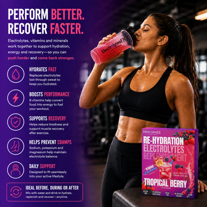 Tropical Berry Electrolyte Sachets
