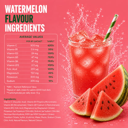 Watermelon Electrolyte Sachets