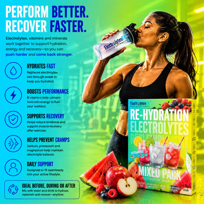 Mixed Pack Electrolyte Sachets