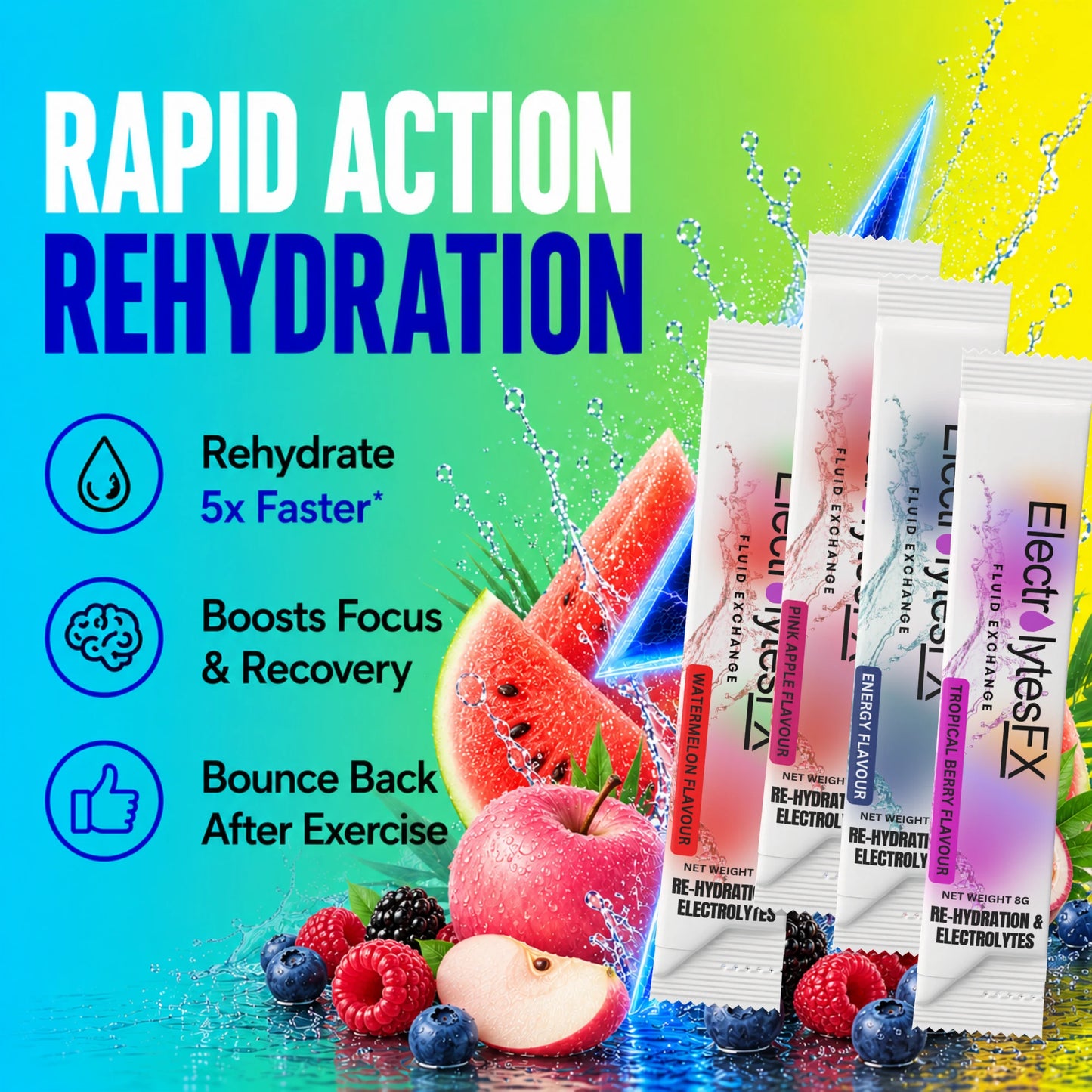 Mixed Pack Electrolyte Sachets