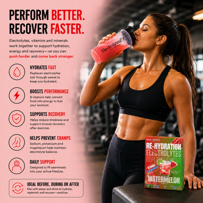 Watermelon Electrolyte Sachets