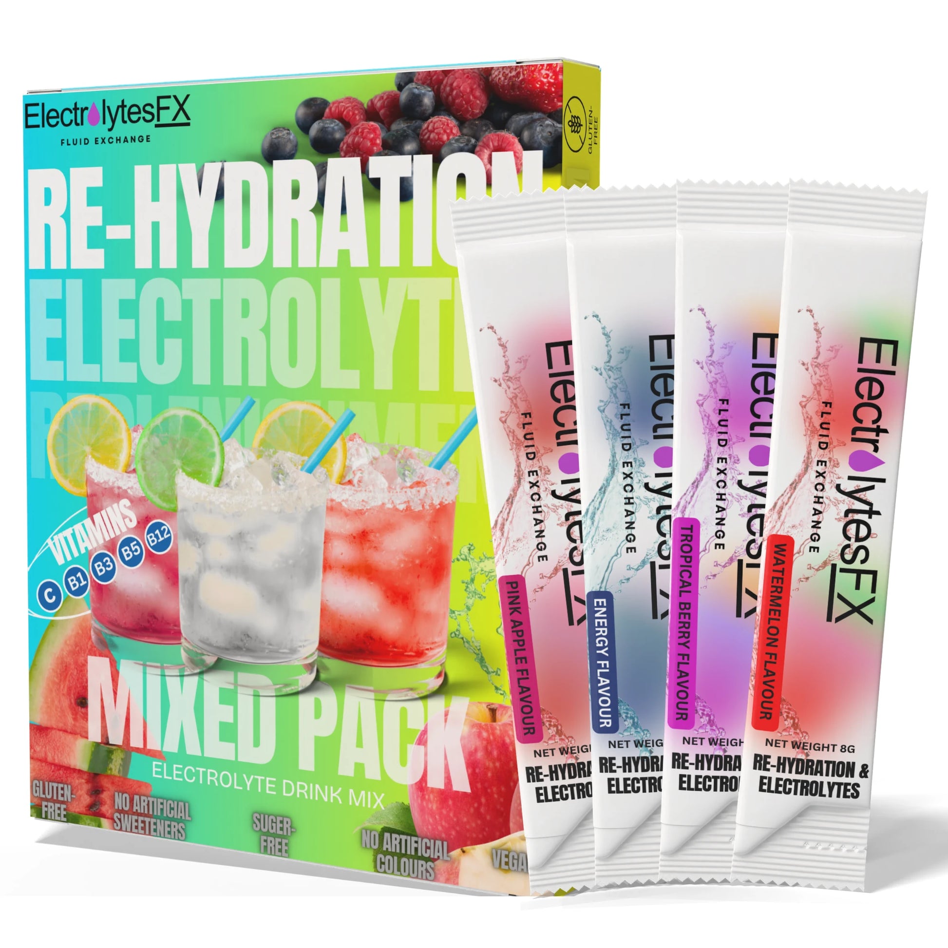 Electrolytes FX Mixed Pack 12 Sachets