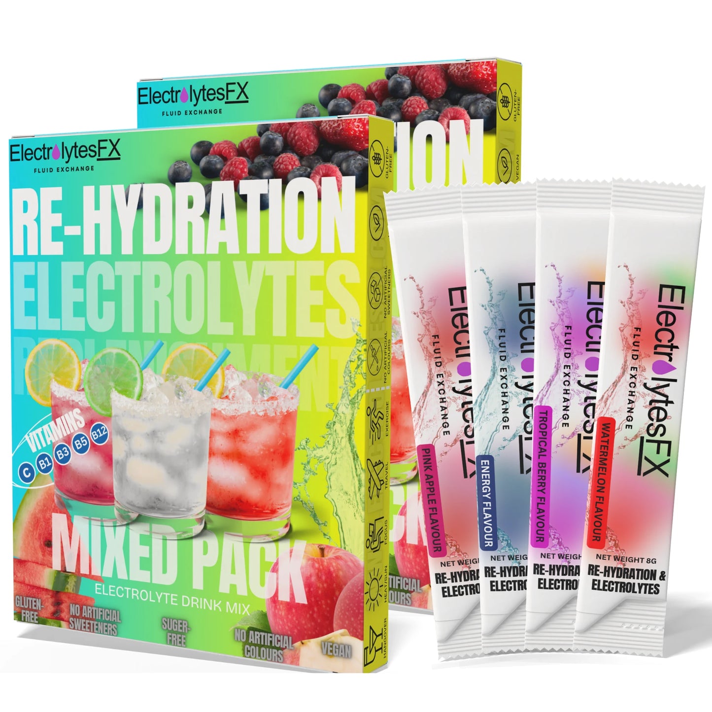 Electrolytes FX Mixed Pack 24 Sachets