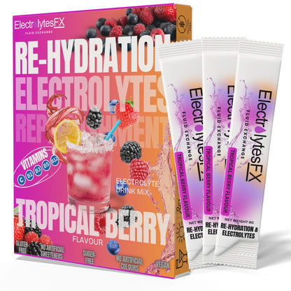 Electrolytes FX Tropical Berry Flavour 12 Sachets